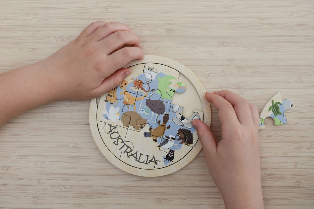 Puzzle - Australian Animals - 9 Pieces