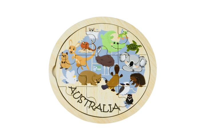 Puzzle - Australian Animals - 9 Pieces