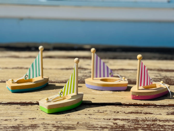 Wooden Sailing Boat - Small