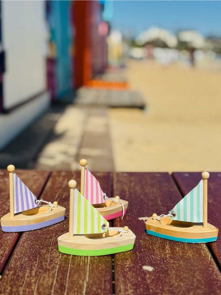 Wooden Sailing Boat - Small