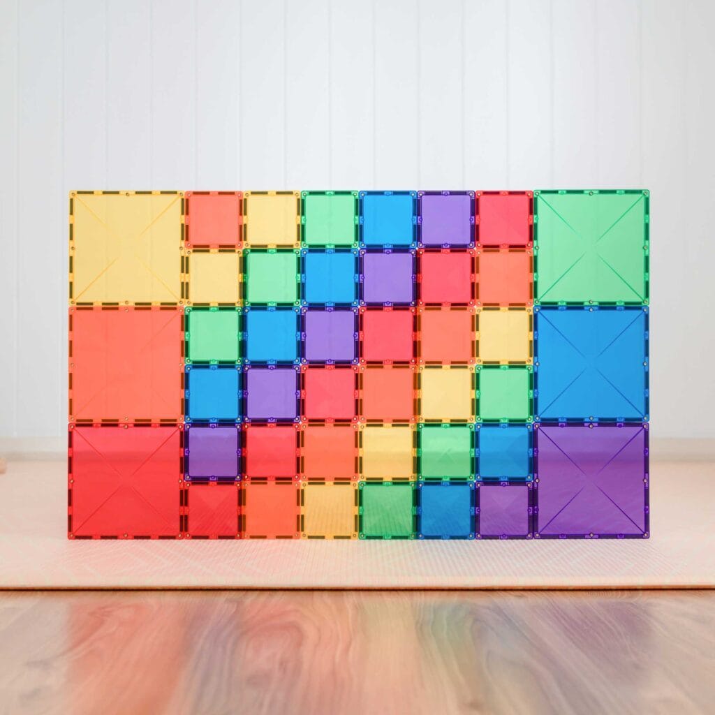 Squares Pack | Rainbow - 42 Pieces