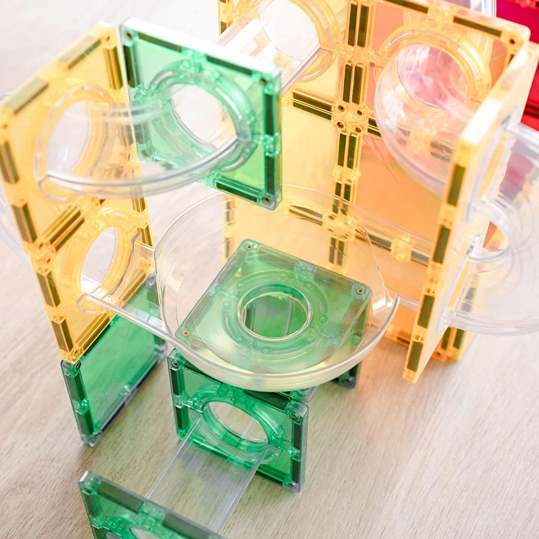 Ball Run Expansion Pack | Rainbow - 66 Pieces