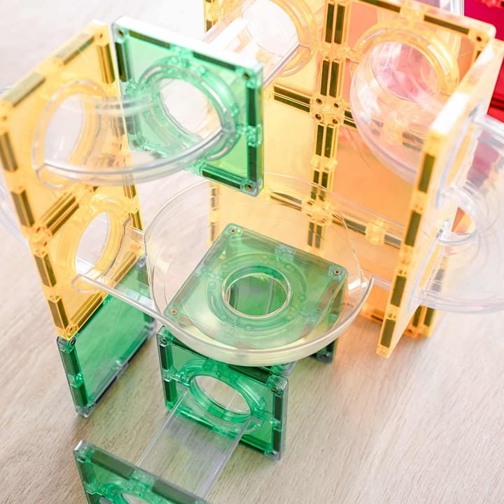 Ball Run Expansion Pack | Rainbow - 66 Pieces