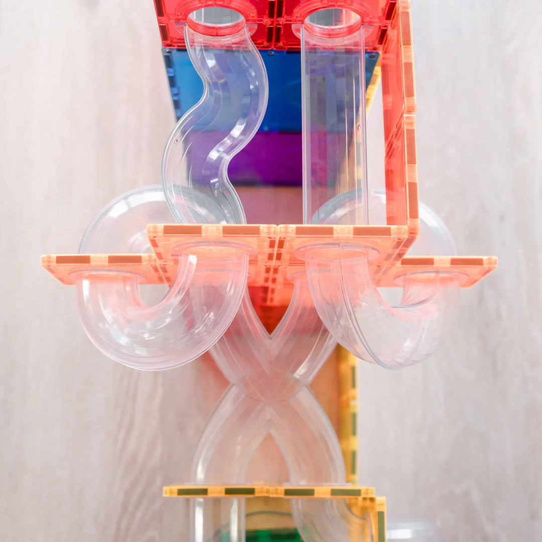 Ball Run Expansion Pack | Rainbow - 66 Pieces