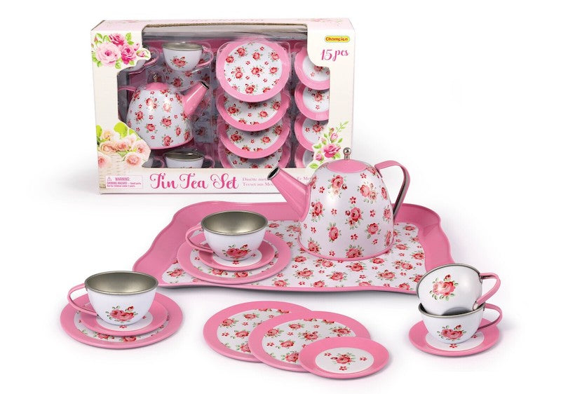 Tea Set - Pink Rose
