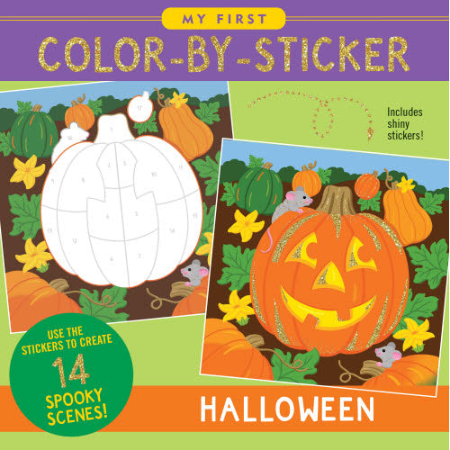 Colour By Sticker - Halloween