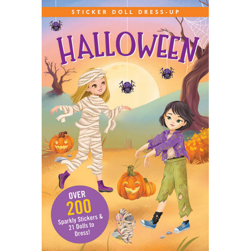 Sticker Doll Dress Up Book - Halloween