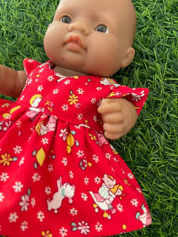 21cm Dress - Vintage Spring Red