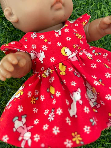 21cm Dress - Vintage Spring Red