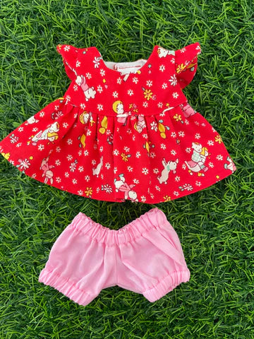 21cm Dress - Vintage Spring Red