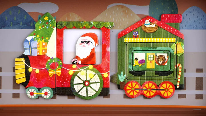 Magnetic Travel Tin - Trains