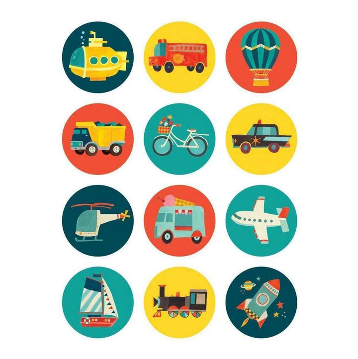 Mini Memory Match - Transport