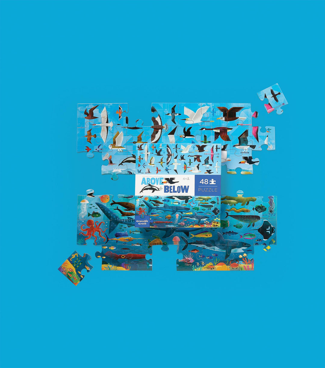 Above and Below Puzzle - Sea and Sky