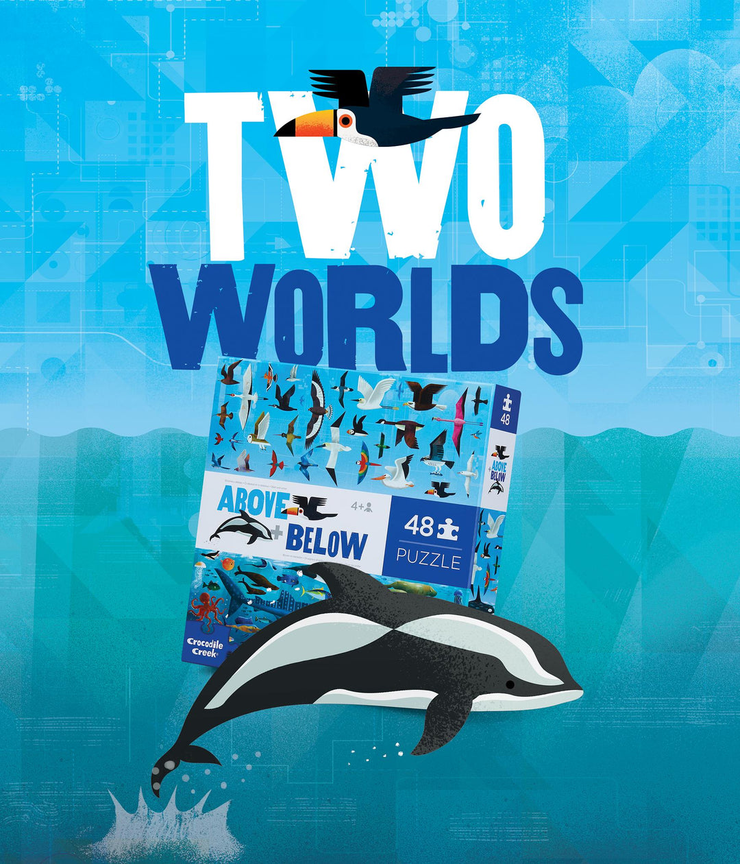 Above and Below Puzzle - Sea and Sky