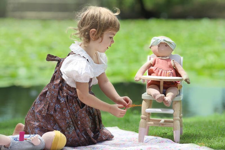 Organic Cotton Doll - Weighted - Baby Aria