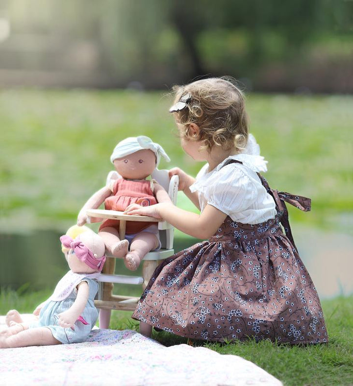 Organic Cotton Doll - Weighted - Baby Aria