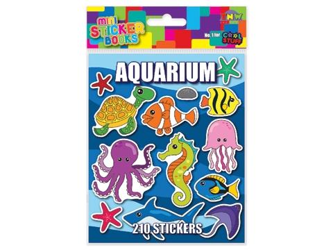 Mini Sticker Book - Aquarium