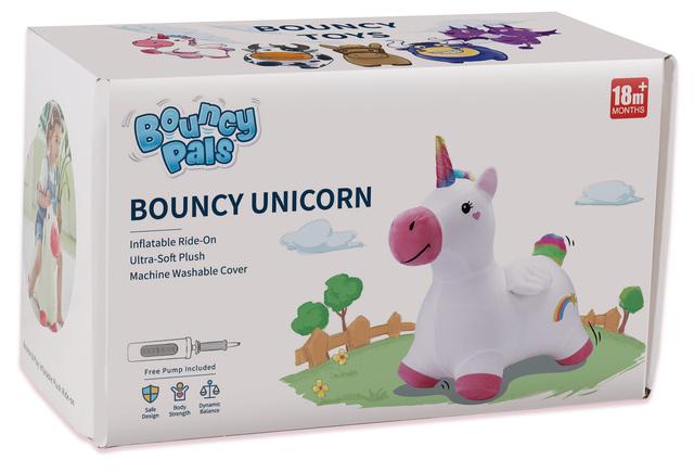 Unicorn bouncy sale toy