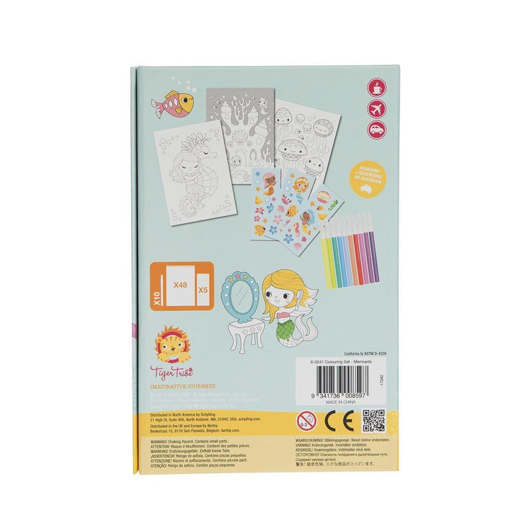 Colouring Set - Mermaids