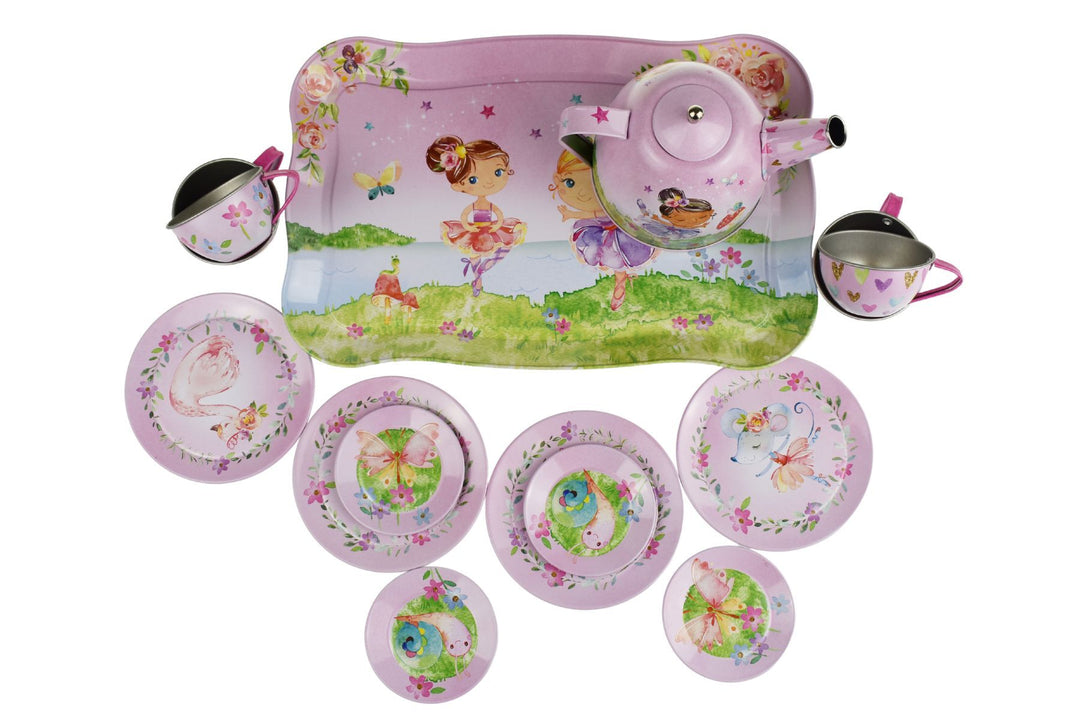 Tea Set in Case - Ballerina