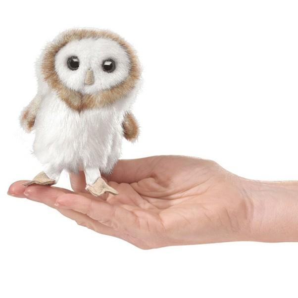 Finger Puppet - White Barn Owl