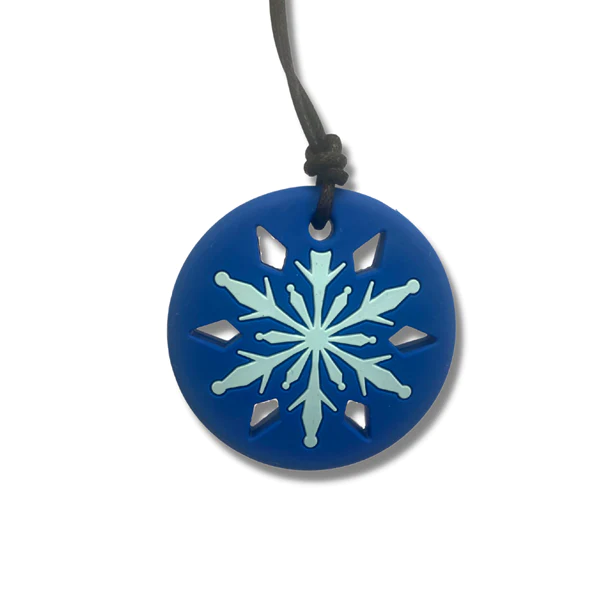 Chew Pendant Necklace | Snowflake