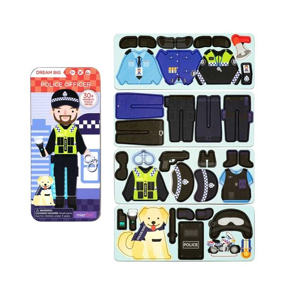Magnetic Travel Tin - Police Officer