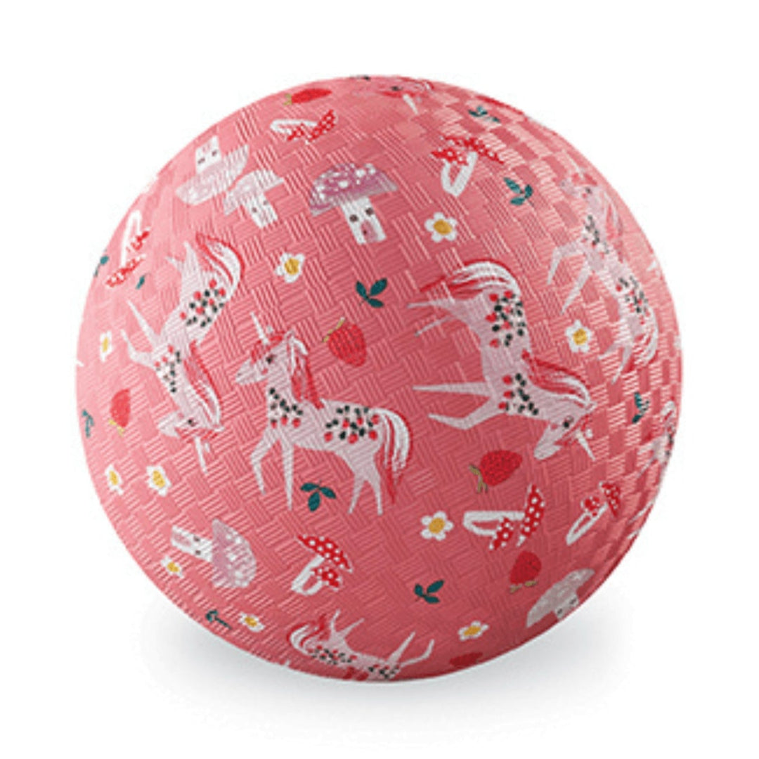 5 Inch Ball - Unicorn Garden
