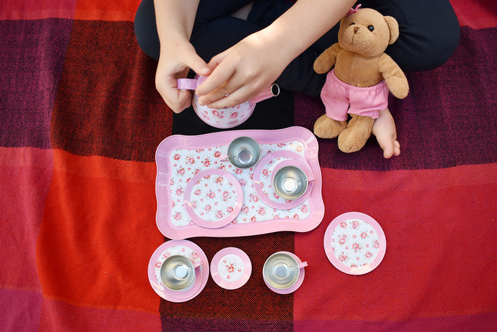 Tea Set - Pink Rose