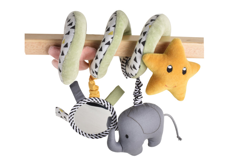 Pram Toy - Elephant Spiral