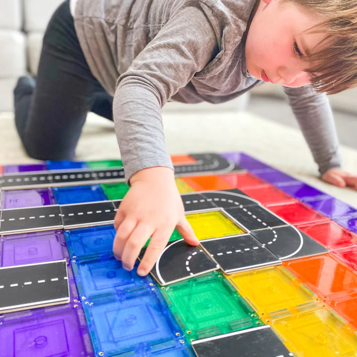 Magnetic Tile Toppers - Road Pack