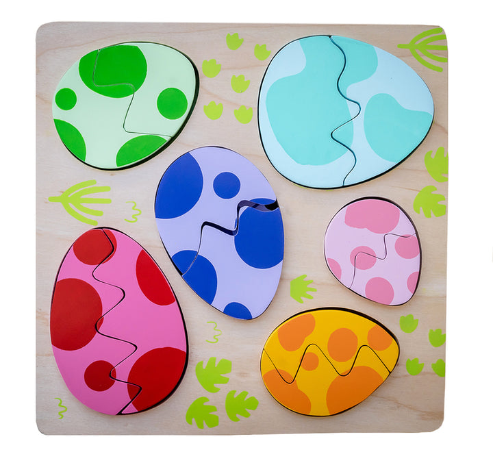 Wooden Puzzle - Egg and Dino