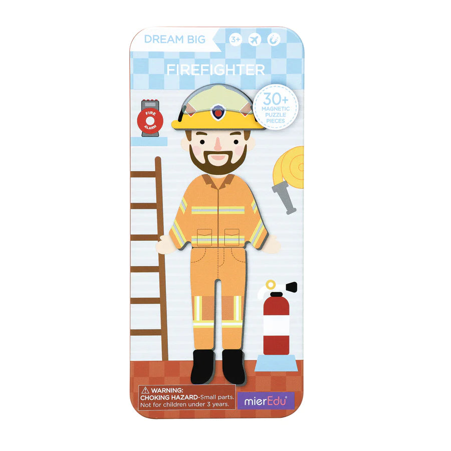 Magnetic Travel Tin - Firefighter