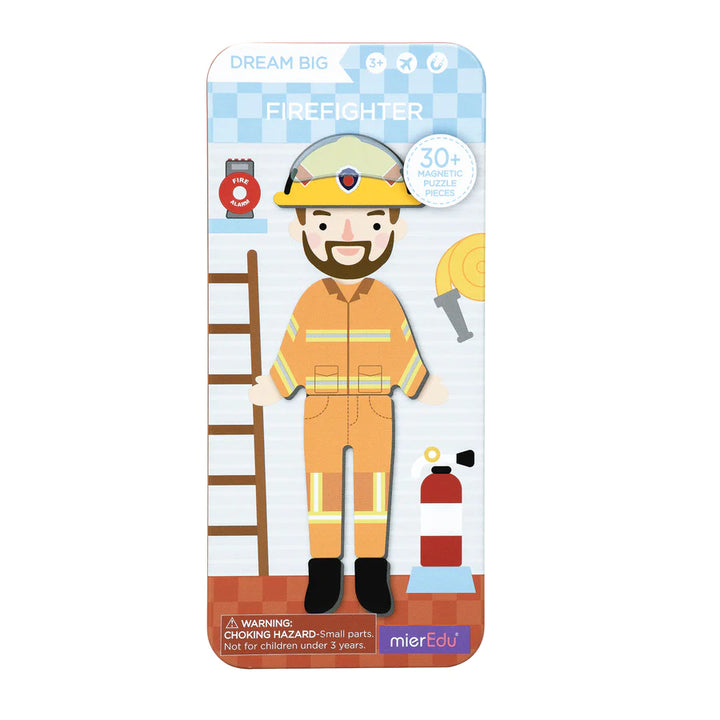 Magnetic Travel Tin - Firefighter