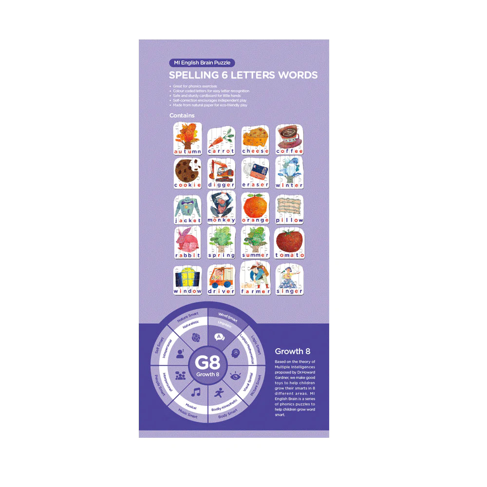 Spelling - 6 Letter Words