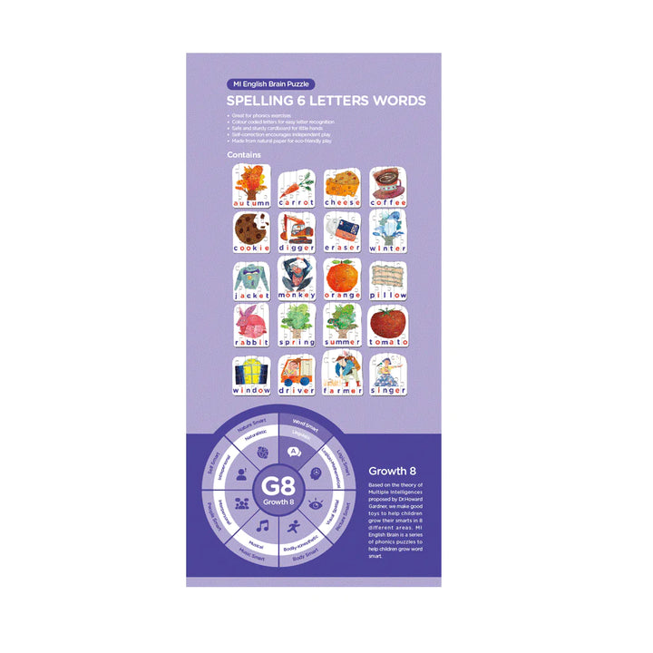 Spelling - 6 Letter Words