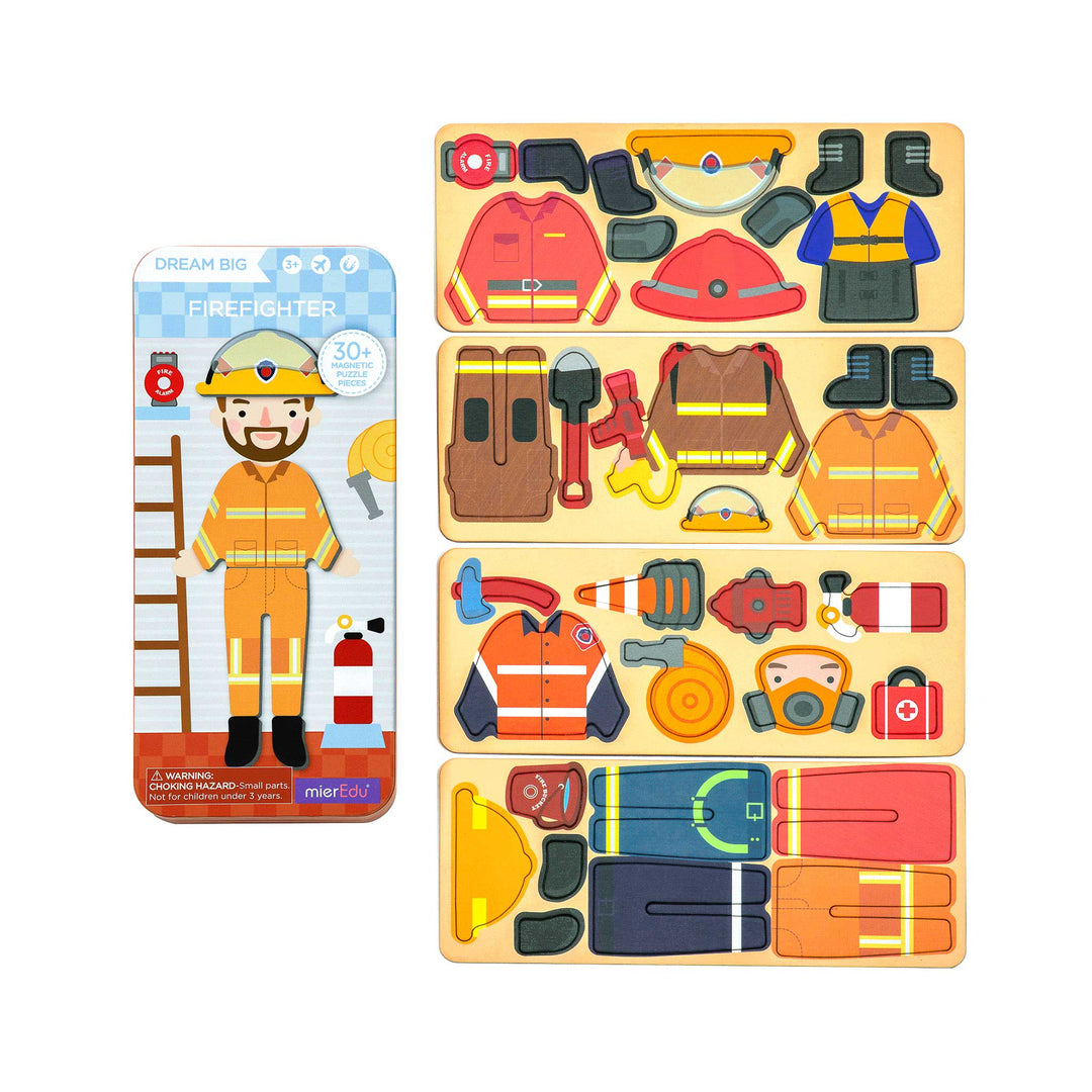 Magnetic Travel Tin - Firefighter