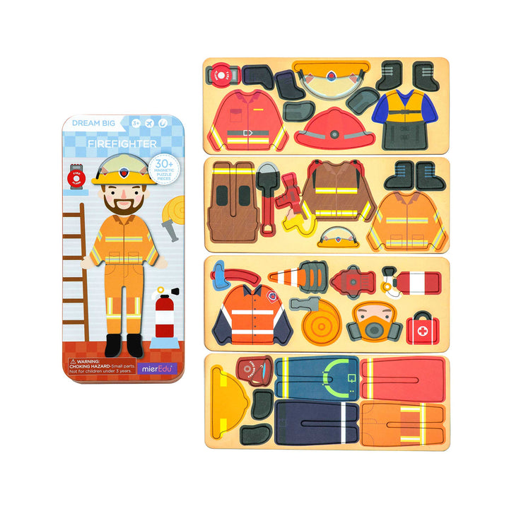 Magnetic Travel Tin - Firefighter