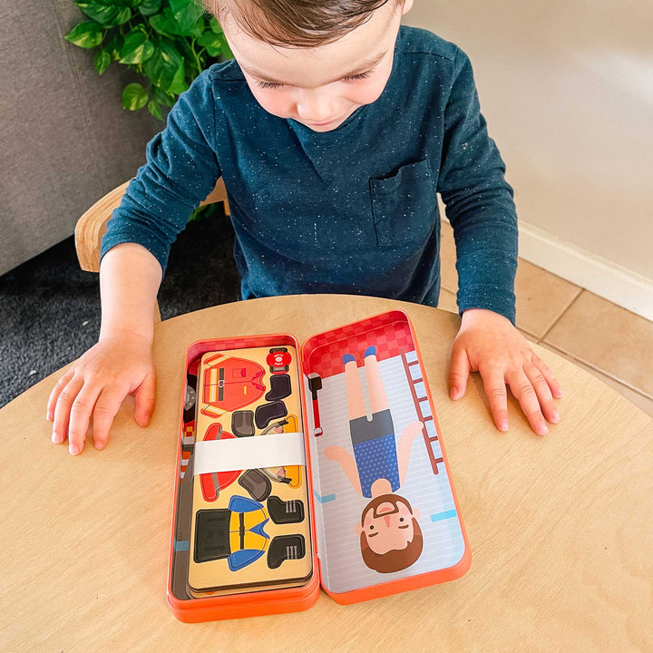 Magnetic Travel Tin - Firefighter