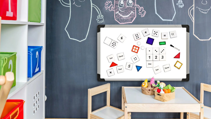 Magnetic Tile Toppers - Numeracy Pack