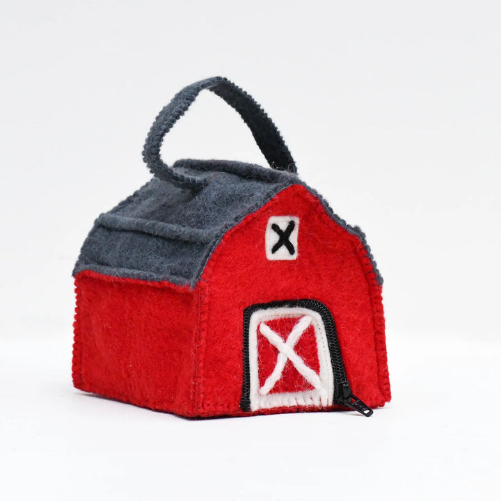 Finger Puppet Farm Barn Bag