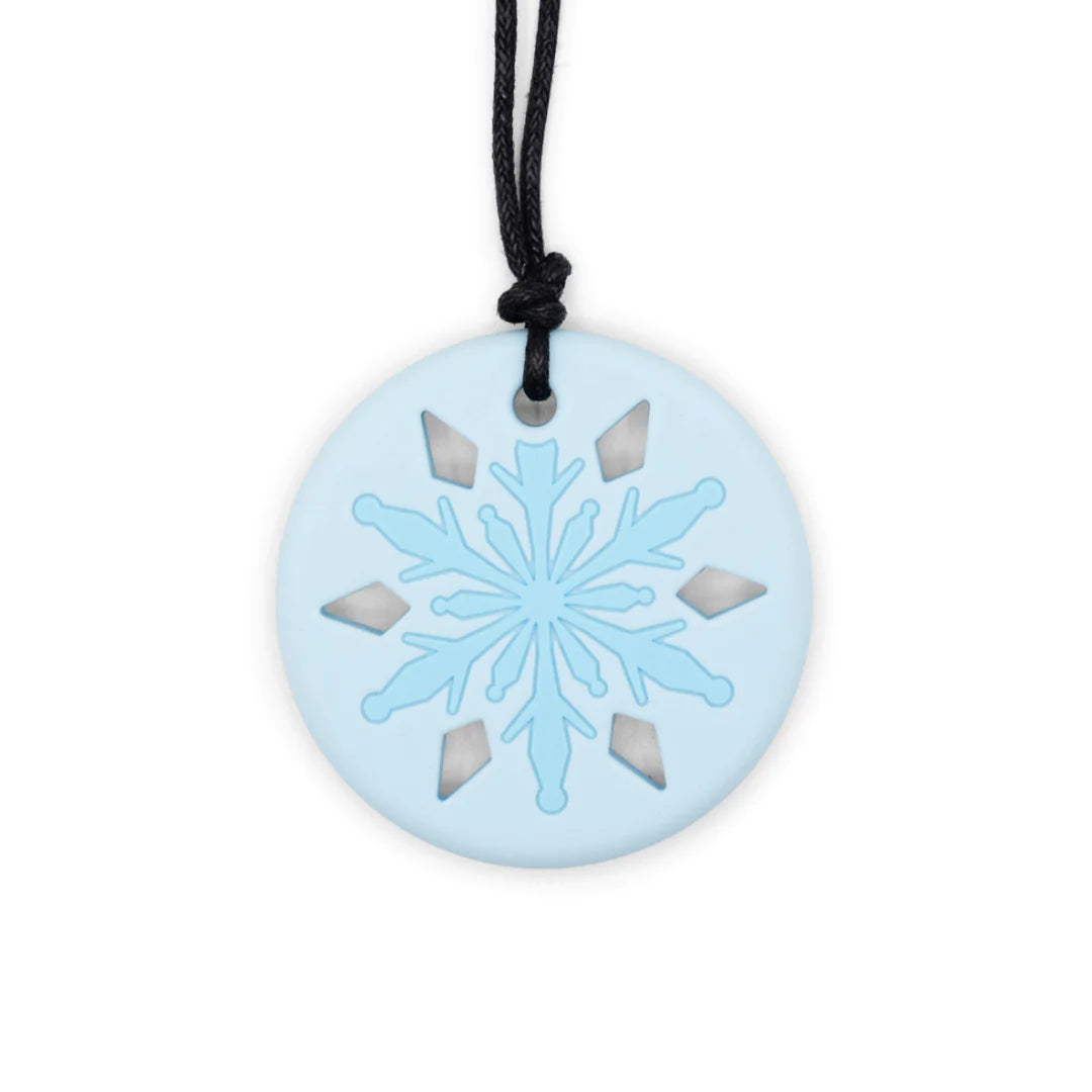 Chew Pendant Necklace | Snowflake