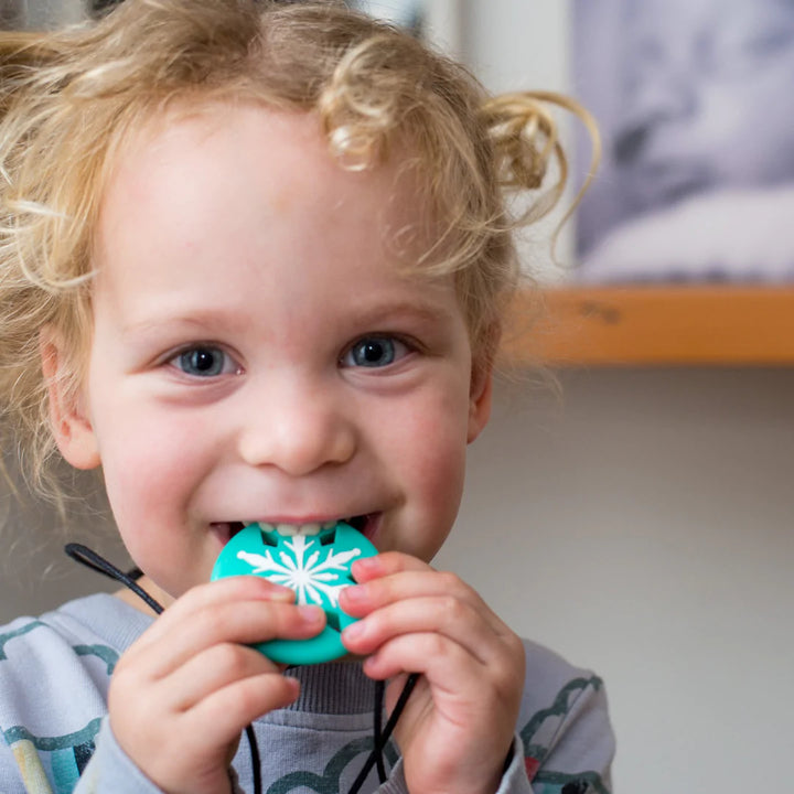 Chew Pendant Necklace | Snowflake