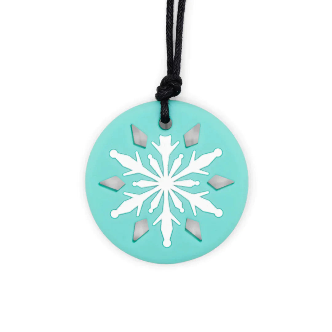 Chew Pendant Necklace | Snowflake