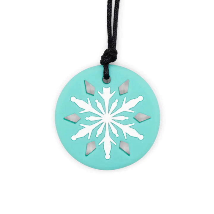 Chew Pendant Necklace | Snowflake