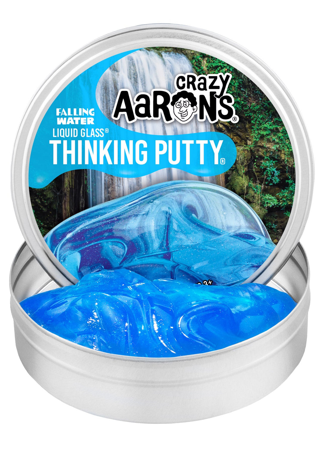 Thinking Putty - Large | Falling Water Liquid Glass