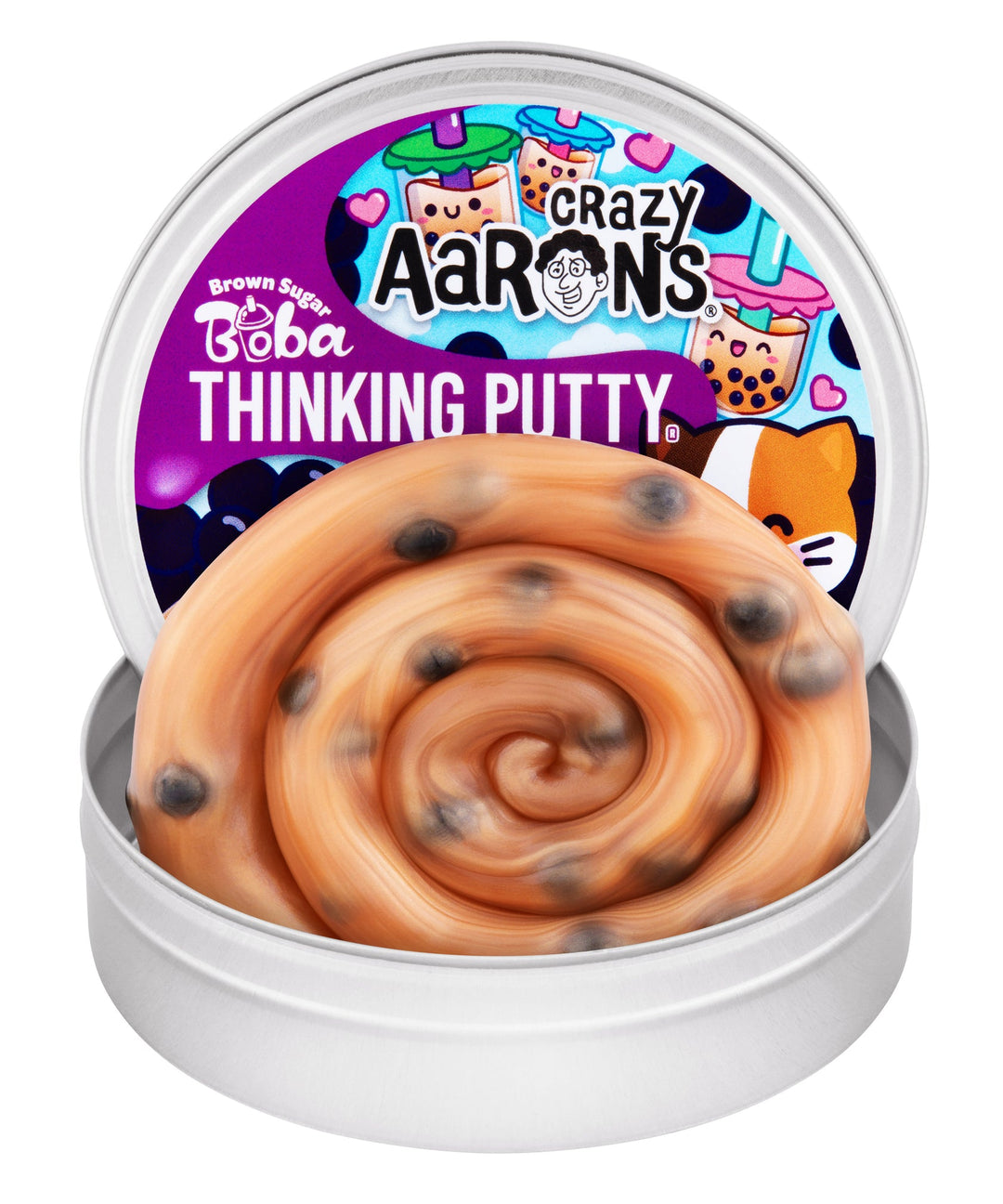 Thinking Putty - Large | Brown Sugar Boba