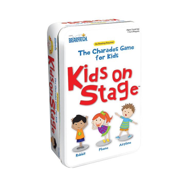 Charades Kids on Stage Travel Tin