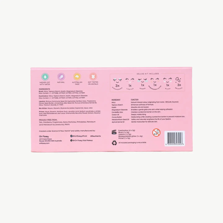 Oh Flossy X Fleur Harris | Garden of Dreams Collection Deluxe - Makeup & Glitter Set