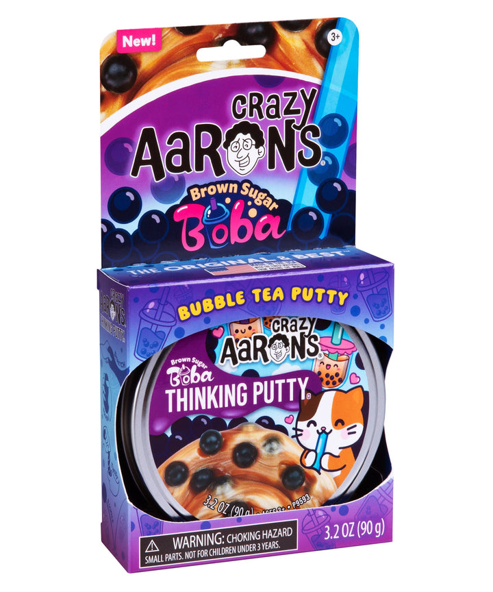 Thinking Putty - Large | Brown Sugar Boba